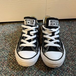 Black Converse Low top All stars